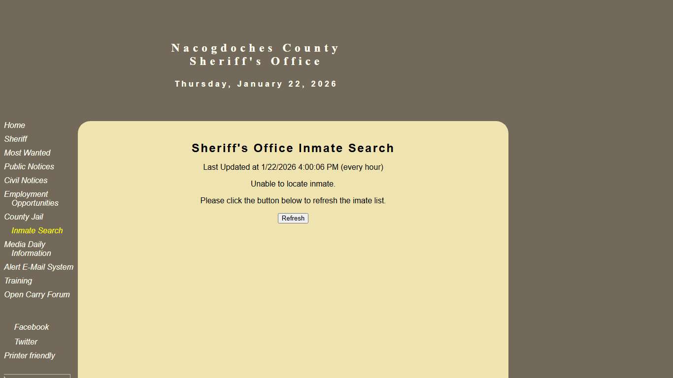 Nacogdoches County Sheriff's Office